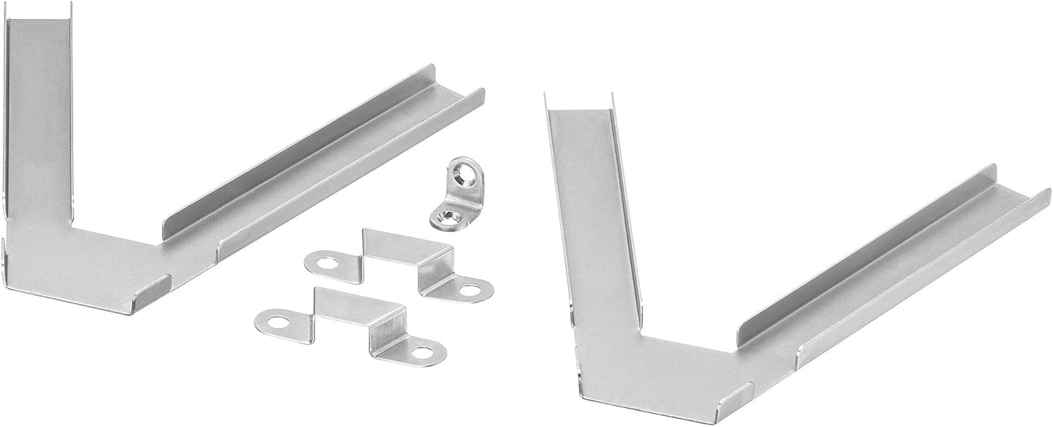 IKEA Billy Corner Hardware, Galvanized