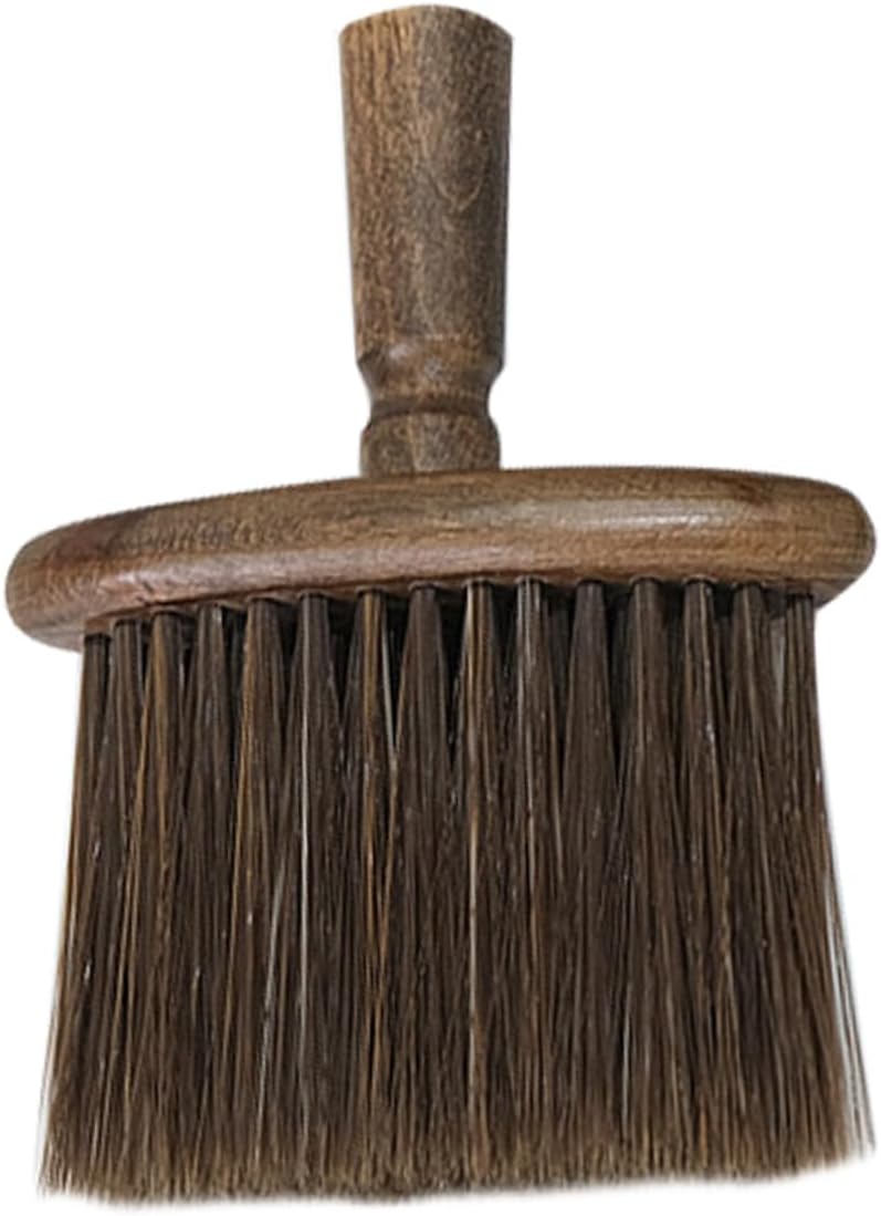 Wooden Handle Desk Cleaning Brush with Soft Bristles for Window Gaps Keyboard and Tight Spaces Portable Multifunctional Dust Remover for Office Home and Car Use