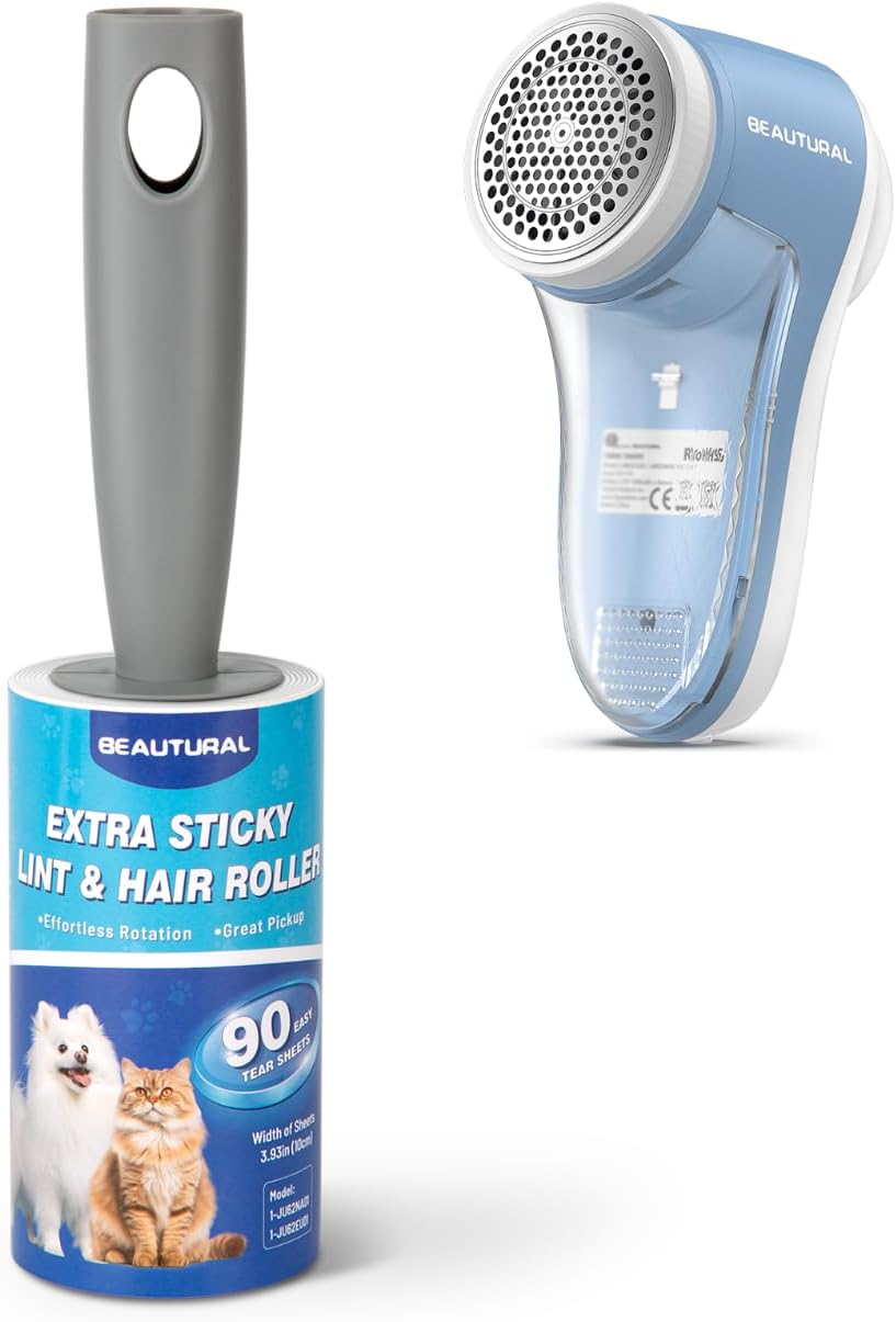 BEAUTURAL Fabric Shaver and Lint Roller