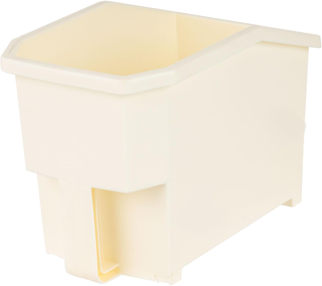 IRIS Storage Bin with Front Pull Handle, 4 Pack Hanging Cabinet Organizer for Pantry, Closet, Kitchen, Bathroom, Under Sink, Shelf Storage & Home Organization