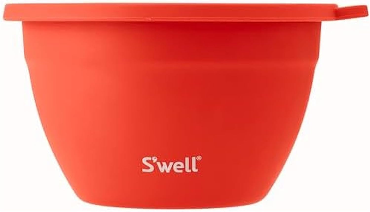 S'well Stainless Steel Salad Bowl Kit 64oz, Radiant Coral, Comes with 2oz Mini Canister and Removable Tray for Organization, Leakproof, Easy to Clean, Dishwasher Safe