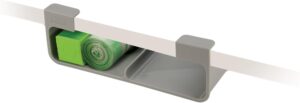 Joseph Joseph CupboardStore Under Shelf Storage Plastic Wrap, Film, Foil and Bag Space Saving Cabinet Organizer | Plastic Wrap, Foil, Bag